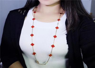 中国 女性のための宝石類のバン20 MotifsヴァンCleef Jewelry/型のアルハンブラのネックレス 販売のため