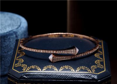 Chine glissement de  Cleo CLEO-B1 de bracelet de bijoux de  sur les cadeaux de luxe de bijoux de Diamond Bracelet de l'or 18k à vendre