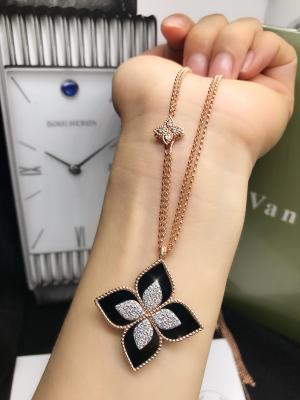 Chine magasins de bijoux en gros de marque des bijoux 18k Diamond Necklace de mode à vendre