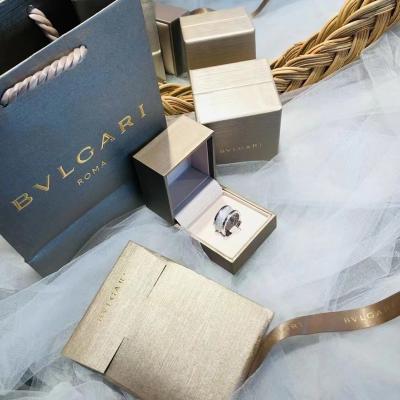 China  B.zero1 Design Legend ring in 18k white gold vvs diamonds real gold and diamond jewelryChinese jewelry factory en venta