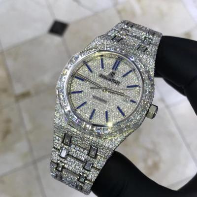 China DE Moissanite Vvs Icebox Diamond Watches Mens Fine Jewelry for sale