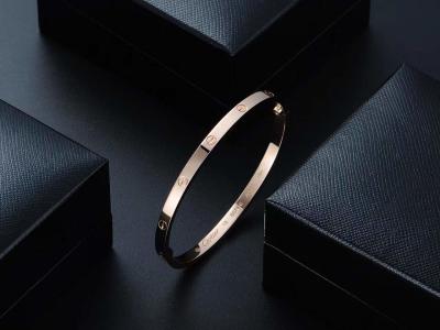 Cina Regolazione della HK che significa il braccialetto di amore di Cartier Jewelry Designer Brands Unisex in vendita