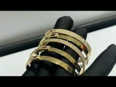 custom brand luxury diamond jewelry wish 18k diamond Messika bracelet