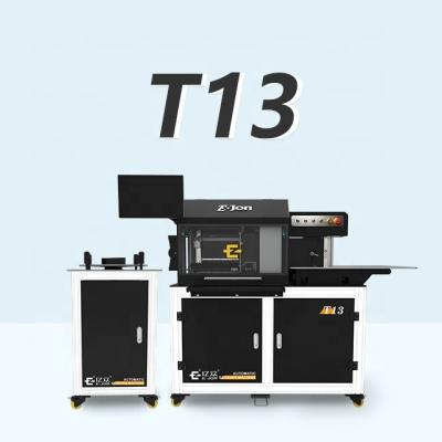 China Ejon T13 CNC Aluminum Plate Letter Sign Making Folding Machine for Advertising Companies for sale