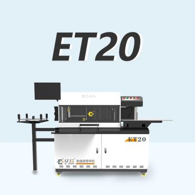China 20-200mm Height Ejon ET20 Automatic Aluminum Plate Bender for LED Light Channel Letter for sale