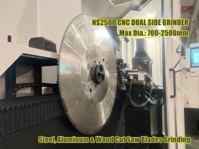 China Máquina de pulir de la hoja de sierra del corte del tubo del metal del CNC NS1500 en venta