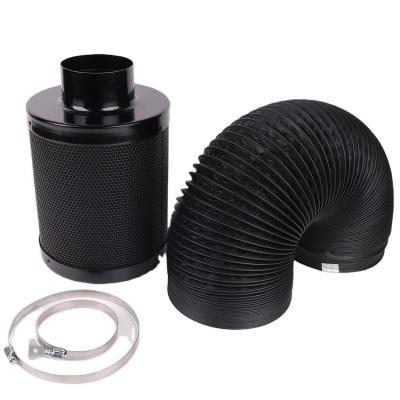 China Customized Logo Cooling Air Function Indoor Grow Fan Carbon Filter with Plastic Blade for sale