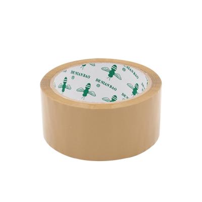 China Easy Tear BOPP Brown Tape Easy Cut Strong Adhesion for sale