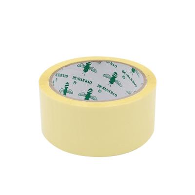 China Anti Corrosion Bright Yellow Duct Tape High Tensile Strength for sale