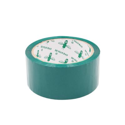 China Heat Resistant  Green Colored Packing Tape Anti Aging for sale