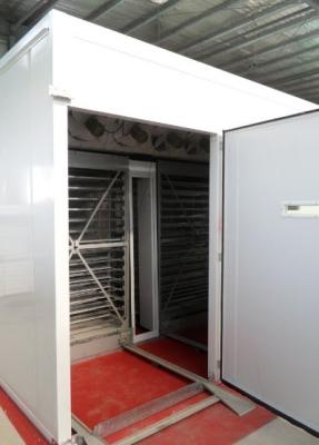 China 10000 Capacity Fully Automatic Egg Incubator Tunnel Multi Stage Incubator 9.7KW for sale