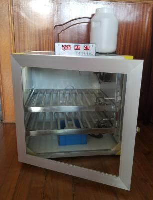 Κίνα Πλήρως αυτόματη εκκολάπτοντας μηχανή αυγών κοτόπουλου επωαστήρων για τα αυγά φαρμάτων πουλερικών 180W 120 προς πώληση
