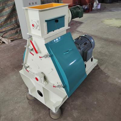 China Commercial Wood Pellets Horizontal Hammer Mill 55kw 3tph for sale