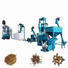 China Ornamental Floating Fish Feed Pellet Machine Poultry Feed 6t/h for sale