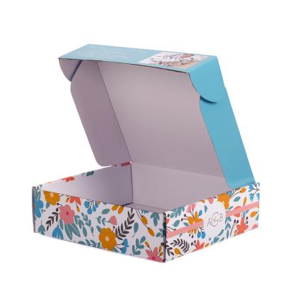 Chine Emballage de papier écologique ridé fait sur commande de boîte d'annonce d'expédition d'usine d'OEM de Toy Gift Fold Box avec le logo à vendre