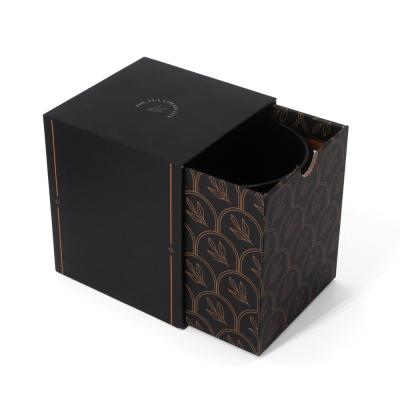 China Custom Printed Luxury Rigid Paper Slide Out Drawer Tea Packaging Gift Box for sale