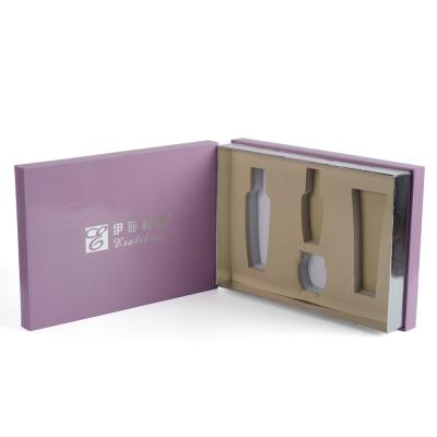 Китай Люксовый жесткий картон 2 штук косметический косметический подарочный ящик с съемной крышкой продается
