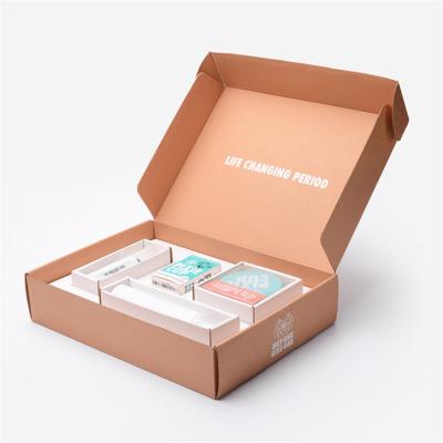 中国 出荷の包装のための挿入物が付いているフル カラーの印刷された郵便利用者箱 販売のため