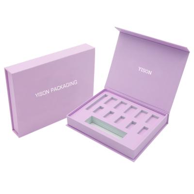 China Custom Wholesale Empty Fake Nails Packaging Box For Press On Nail Packaging Boxes for sale