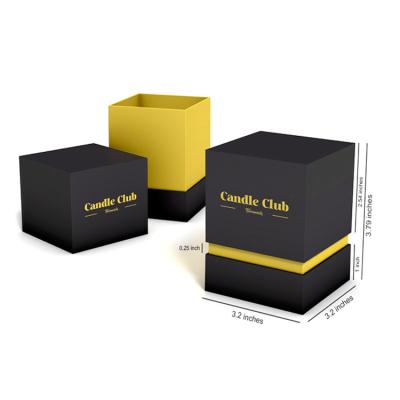 China Custom Candle Jar Packaging Boxes Wholesale Australia UK With Private Labels for sale