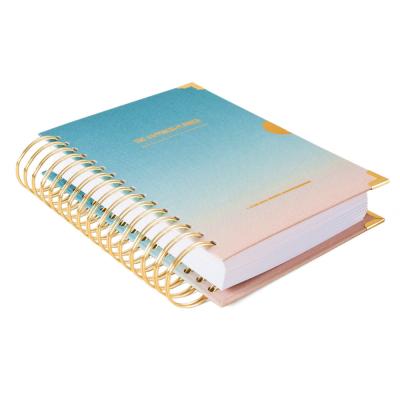 China Planner 2021 Custom Printing Spiral Dropshipping Weekly Diary Notebook for sale