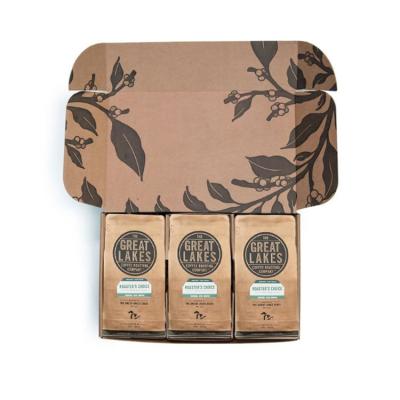 China Custom Printed Free Design Beauty Subscription Drip Coffee Beans Packaging Box for sale