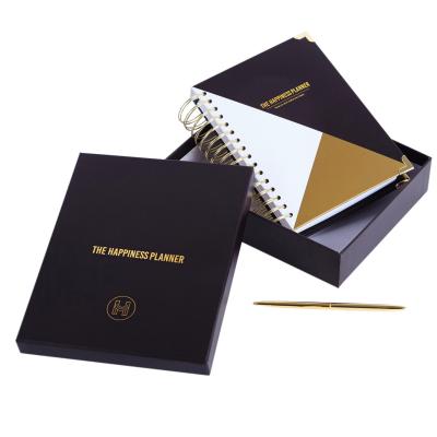 China Factory Business Notebook With Custom Logo Print Korean Travel Cute Grid Notebooks And Journals for sale