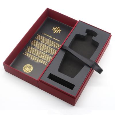China Custom Logo Printed Magnum Alcohol Wine Bottle Packaging Gift Boxes For Wine for sale