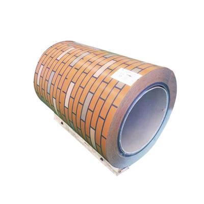 China Tensile Strength 270-500MPA Color Coated Steel Coil with 5 20micron Top Coating for sale