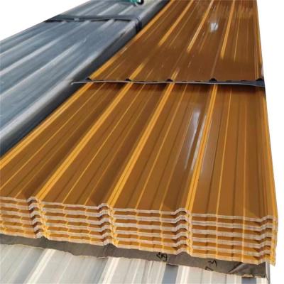 China 0.35mm Thickness Coloured Roofing Sheets Width 762mm 900mm 914mm for sale