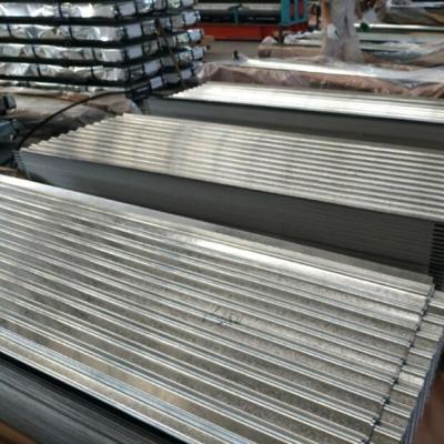 China 24 Gauge Galvanized Steel Sheet Metal Wave Type For Building for sale
