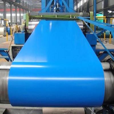 China Caliente sumergido galvanizó longitud modificada para requisitos particulares revestida de la bobina de acero de PPGI en venta