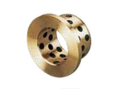 China Solid Lubricant Inlaid Flanged Bronze Bushings No Maintenance And No Pollution for sale
