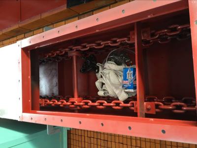 China 10TPH Coal Fired Scraper Chain Conveyor Bottom Ash Handling Automatical Submerged Belt Conveyor for sale