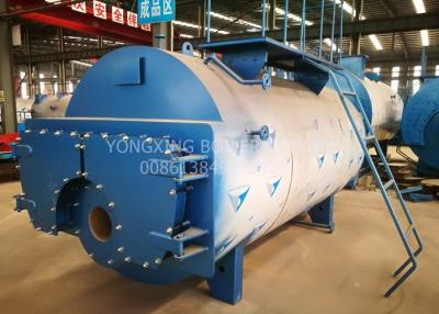 China 5 Ton Oil Fired Combi Boiler , 3 Pass Wet Back Steam Boiler For Palm Oil Production for sale