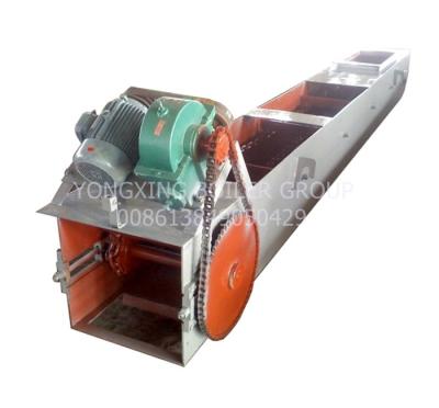 China 25 Ton Wet Scrapper Conveyor  Slag Remover Chain Belt Type GB Steel Material for sale