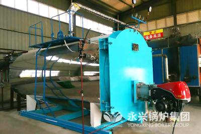 China Horizontal High Efficiency Natural Gas Boiler Low Pressure Steam Boiler for sale