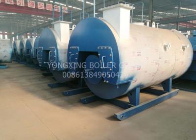 China Simple Operating Gas Fired Steam Boiler Residential Total Weight Around 24 ton for sale