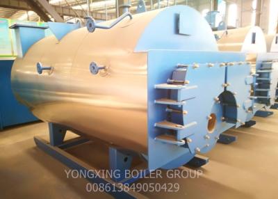 China Caldeira de vapor diesel do combustível do duelo/caldeira de vapor horizontal da fábrica cartão da caixa à venda