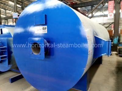 China Three Pass Structure Horizontal Thermal Oil Boiler System Low Working Pressure for sale