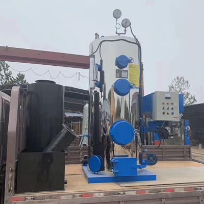 China Gerador de vapor vertical da pelota da biomassa da caldeira de vapor da biomassa industrial para a indústria 200kgs da cerveja à venda