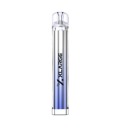 China VTV X Gran barra de cristal Vapor desechable 600 bocanadas 2% de nicotina en venta