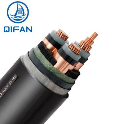 Chine câble d'alimentation à cœur unique 15kv câble à tension moyenne Cable d'alimentation à conducteur en cuivre en aluminium à vendre