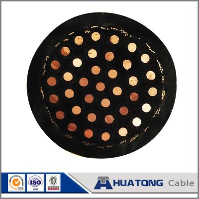 중국 450/750V 차단된 멀티 코어 케이블 유연한 구리 선도자 PVC 단열된 LSZH 제어 케이블 판매용