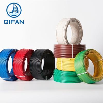 China H07V-R H07V-U H07V-K 1.5mm2 2.5mm2 4mm2 6mm2 PVC Insulated Copper Electric Building Wire Cable for sale
