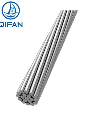 China QIFAN Alumínio condutor liga reforçada bobina e tambor 1/0 2/0 4/0 cabo 1350-H19 à venda