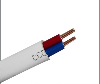 China 2 Core Fire Resistant Cable 1.5mm2 Black Red Parallel PVC Insulated Monitor Audio Speaker Cable for sale