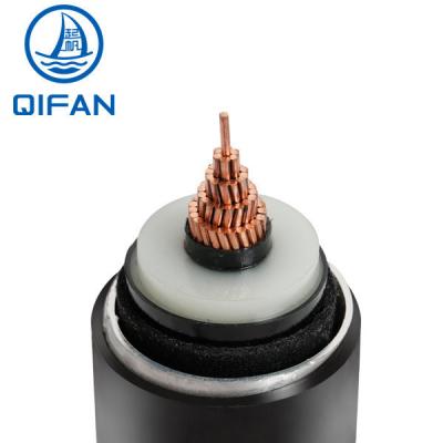 Chine 5kv câble de tension moyenne à noyau unique de cuivre conducteur XLPE câble d'alimentation isolé non blindé à vendre
