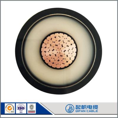 China 18/30 (36) Kv 400 mm2 Conductor de cobre y aluminio de núcleo único XLPE Cables aislados sin blindaje en venta