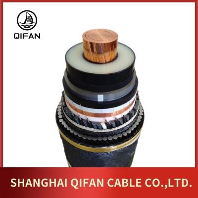 Chine Fabrique de câbles électriques sous-marins Vente à chaud Single Core 1000mm2 XLPE AC DC isolé 66kv 132kv câble sous-marin à vendre